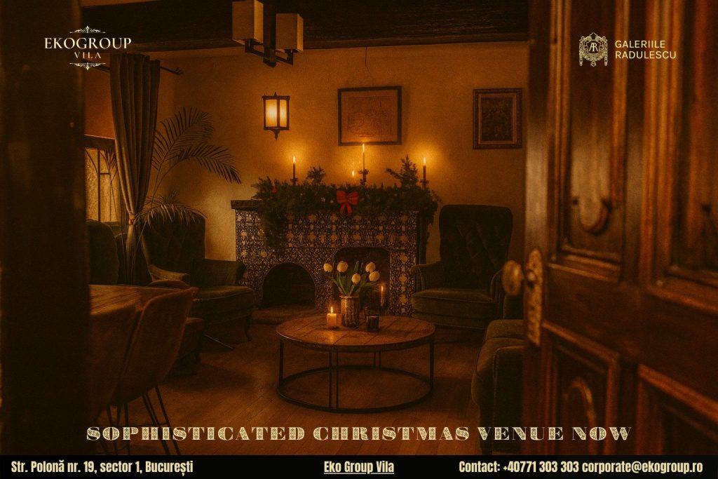 Destinații de Crăciun în București: Eleganța și Nostalgia Crăciunului Anilor ’30 la Eko Group Vila 2 Destinații de Crăciun în București: Eleganța și Nostalgia Crăciunului Anilor ’30 la Eko Group Vila